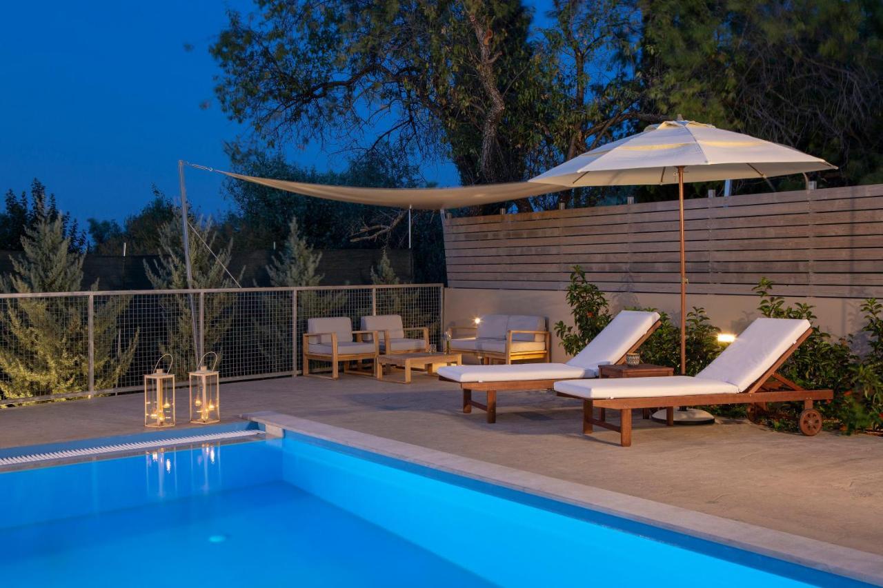 Grappolo Lefkada Villas - Villa Vertzami Just 2 Km From Lefkada Town Apolpaina Exterior foto
